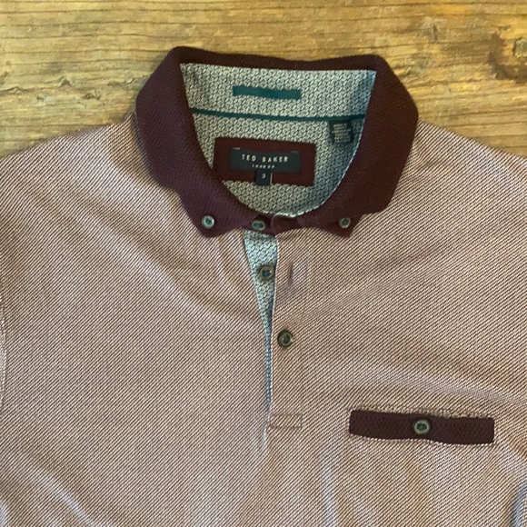 Ted Baker London Other - Ted Baker Polo Maroon_size3
